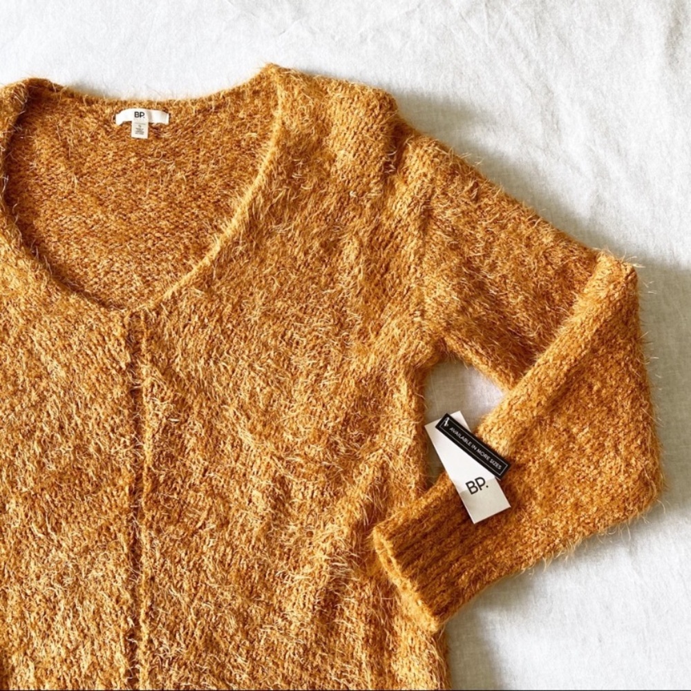 BP Vneck Sweater Orange Small NWT